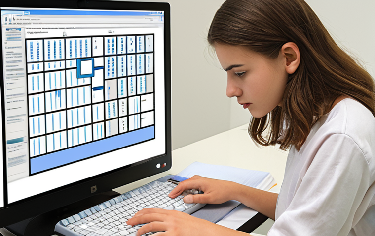 **Prompt for Practical Skills Improvement**: "An illustration depicting a student engaged in a hands-on information processing exam, solving real-world database design problems. The scene shows the student applying theoretical knowledge to practical situations, with visual elements representing database structures and data management."