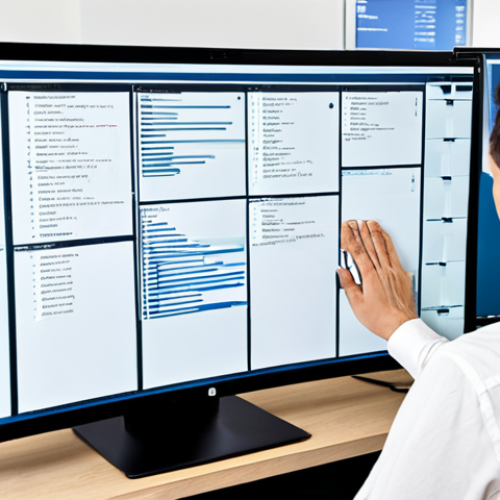 **

"A database architect in a modern office, reviewing an Entity-Relationship Diagram (ERD) on a large monitor, visualizing customer data normalization, showing separate tables for customers, addresses, and orders. Appropriate attire, professional environment, safe for work, correct proportions, well-formed hands, fully clothed, high quality, professional."

**