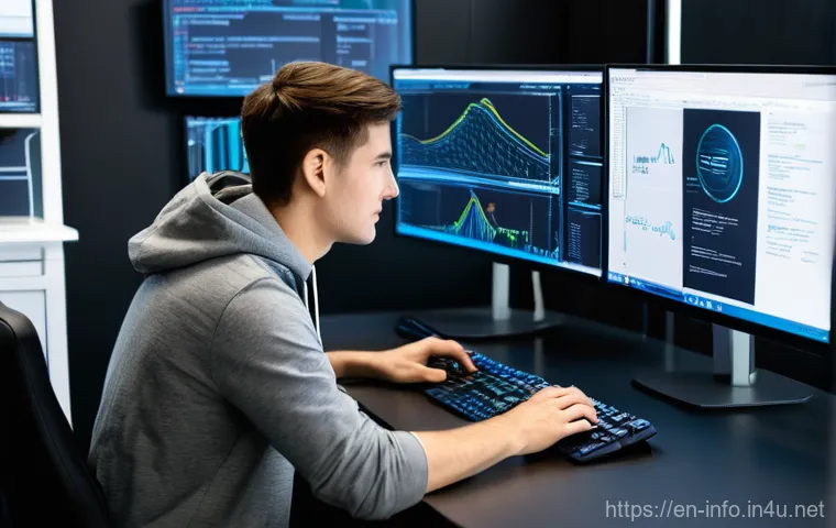 정보처리기사 취득 후 이직 성공 사례 - **Prompt 2: The Power of IT Certifications**
    "A dynamic, medium-shot image showcasing a diverse ...